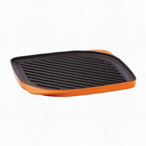 Mario Batali 82767 Prsimmon Square Reversible Grill/griddle