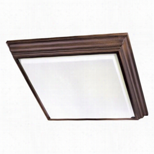 Minka Lavery 1000-126-pl Energy Star 4 Buoyant Flurescen T Ktichen Flush Mount In Belcaro Walnutwit Wite Acrylic Shde