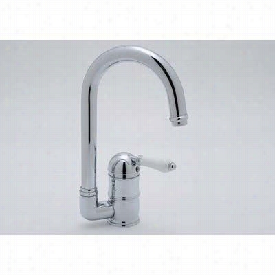 Rohl A3606-6.5lmapc-2 Country Kitchen  Low Leead Ba Faucet With Metal Lever Touch