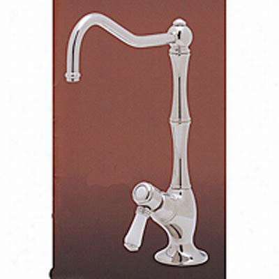 Rol Akit1435lp-2 Kitchen Spoutfaucet With Porcelain Lever Handle