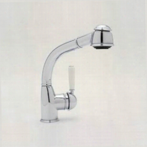 Rohl R7903s Country Side Lrver Pullout Bar Faucet Wuth Shoort Handspray