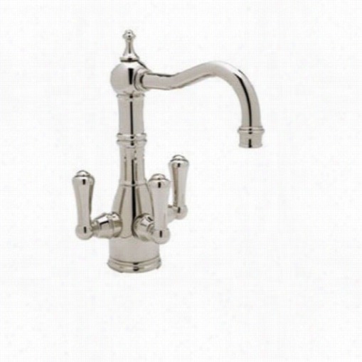 Rohl U.kit1474ls Tradit Ional Triflow Three Lever Bar Faucet Attending Filt Er