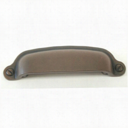 Top Knobs M1210 Cup Pull 2-9/16q&uot;" Cc In Paatina Rouge