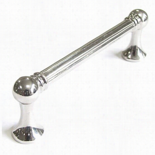 Top Knobs M1260 Pull 3-3/4"" Cc In Polished Nickel