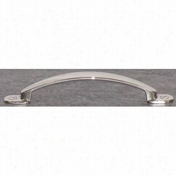 Top Knobs M1329 Pull 5-1/16&quo;" Cc In Polished Nickel