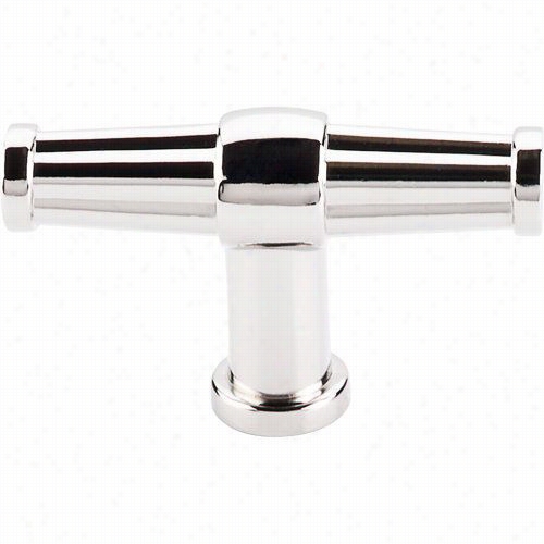 Top Knobs Tk194pn Luxor T-knob In Polisheed Nickel