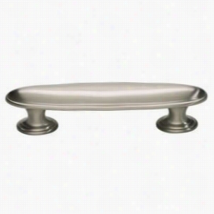 Atlas Homewares 317-brn Austen 4-1/4"" Oval Pull In Brushed Nickel