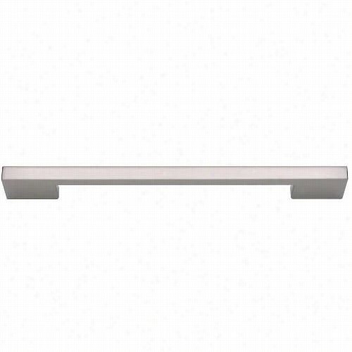 Atlas Homewares A826-bn Successi 8-2/3"" Thin Square Rail Pull In Brushed Niickel