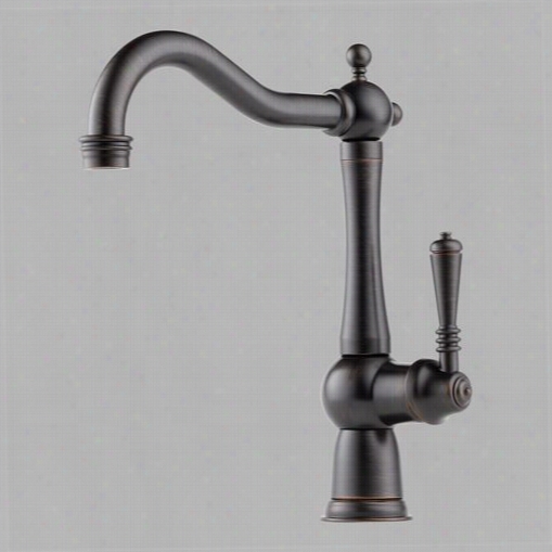 Brizo 61036lf-rb Tresa Single Handle Kitchen Faucet In Venetian Bronze