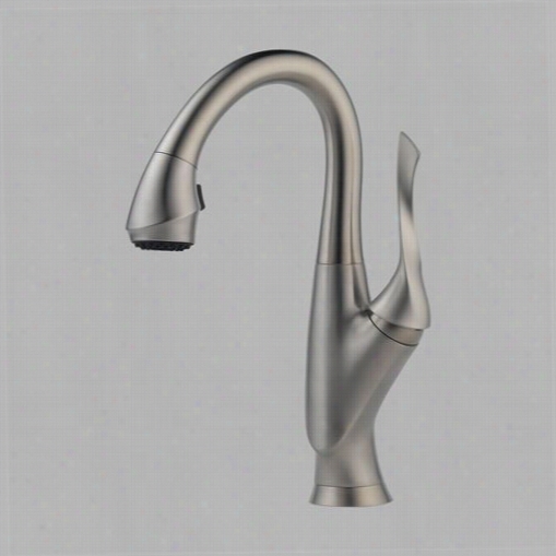 Bfizo 63952lf-ss Belo Single Handle Pull Down Body Of Lawyers/prep Faucet In Stainless