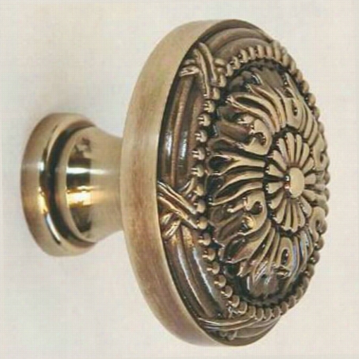 Colonial Bronze 653 1-1/4"" Soli Brass Cabinet Knob