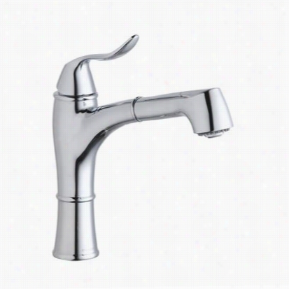 Elkay Lklfec1041cr Echo Low Lead Commpliant Single Handle Kitchen Faucet Ni Chrome