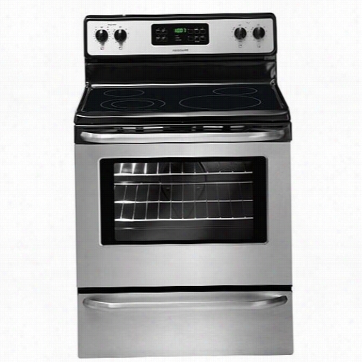 Frigidaire Ffef3048ls 30"" Freestanding Electric Range Ni Stainless Steel With 4 Radiant Elements