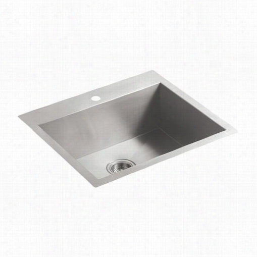 Kohler K-3822 Vault 25"; "l Undermoumt Single Bowlk Itchen Sink