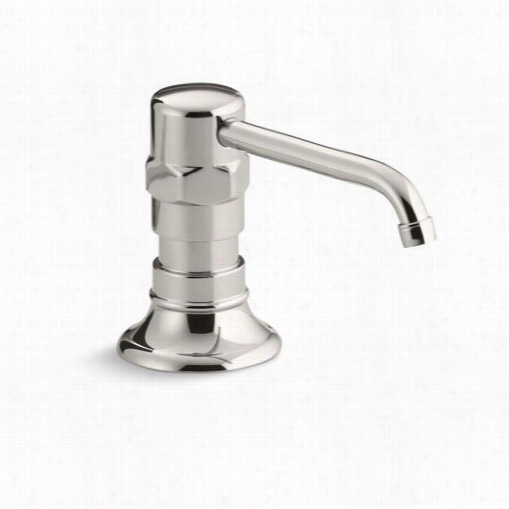 Kohler K-7346-s Hirise Stainless Soap/lotion Dispenser Polished Stainless