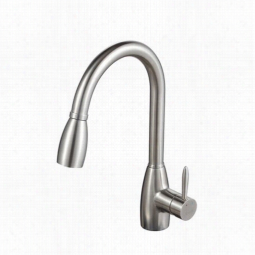 Kr Aus Kpf-2130 Single Lever Sta Inless Stee Lpullout Kitchen Faucet Mixe