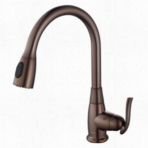 Kraus Kpf-2230orb Single Handle Draw Lacking Spray Kitchen Faucet In Oil Rubbed Bronze