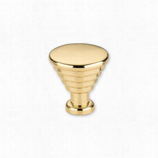 Omnia 9147/25 1"" Solid Brass Knob