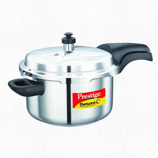 Prestige Prss4 4 Liters Deluxe Stainless Steel Presure Cooker