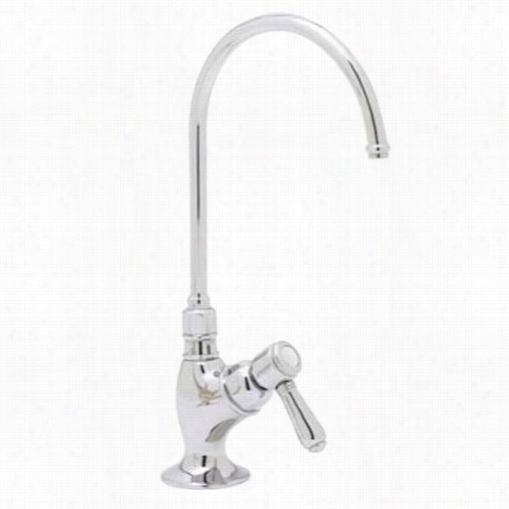 Rohl Akit1635lm Country Ktichen Filter Faucet With ""c&quott;" Spout And Mini Metal Lever Handle