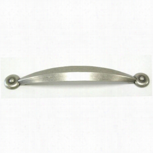 Top Knobs M1241 Angle Pull 5-1/16"" Cc In Antique Pewter