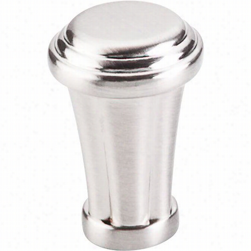 To Pnkobs Tk195bsn Luxor Small Knob In Brushed Satin Nickel