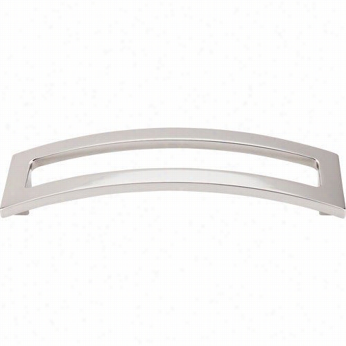 Top Kn Obs Tk247pn Euro 5"" Cc Open Arch Pull In Polished Nickel