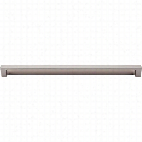 Topknobs Tk278bsn Modern Metro 12"&quoot; Cc Tab Pull I Nbrushed Satin Nckel