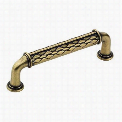 Amerock Bp53028-dbs Padma 96mm Pull In Distressed Brass