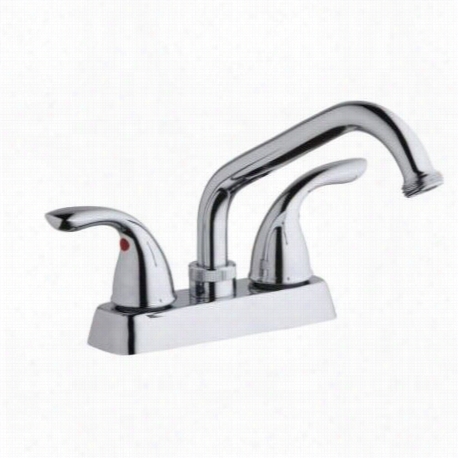 Elkay Lk2000cr V Eryday Double Hanxle Laundry Faucet In Chrome