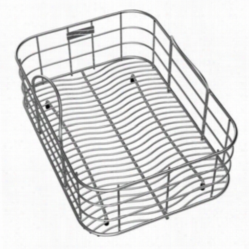 Elkay Lkwrb1216ss Rectangular Rinzing Basket In Stainless Steel For 12"" Sinks