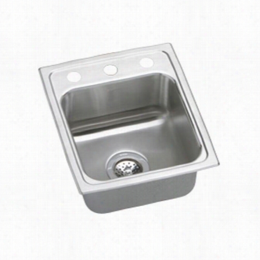 Elka Psr1517 Pacemaker Single Bowl Sink (15"" X 17.5"")