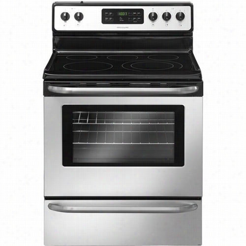 Frigidaire Ffef3050ls 30"&quof; Freestanding  Electric Range In Stainless Steel With 5 Rqdiant Elements