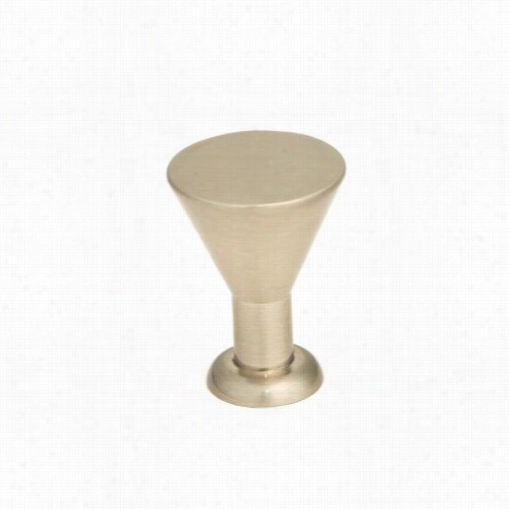 Giagni Kb-19b-r9 3/4"" Cone Post Knob In Satin Nickel