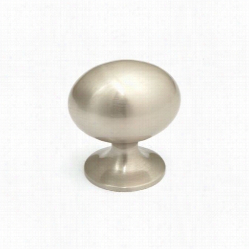 Giagni Kb-q6-ss 1-1/4"" Foltball Knob In Solid Stainless Steel