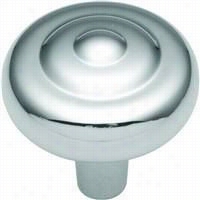 Hickory Hardware P206-26 Eclipse 1-1/8"" Knob In Polished Chrome