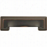 Hickory Hardware P3013-obh Studio 3"" Up Tug In Oil Rubbed Bronze Highlighteed