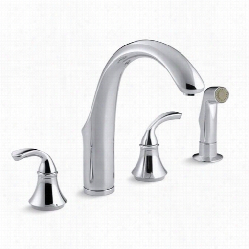 Kohler K-10445 Forte Widespread Kitchen Faucet