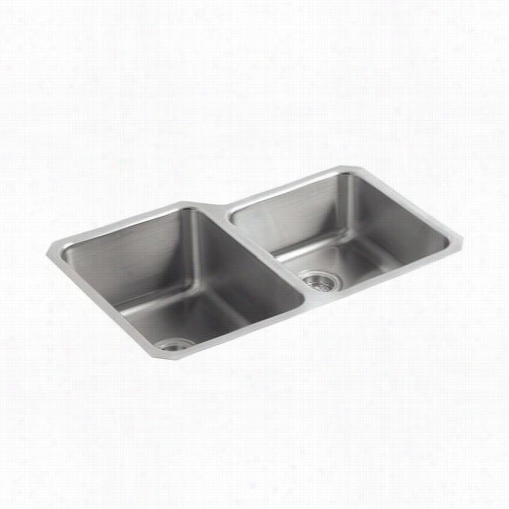 Kohler K-31777 Undertone  Undermount Lwrge/medium Double Goblet Kitchen Sink