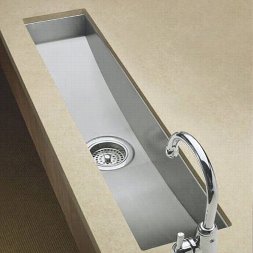 Kohler K-3179-na Unferrone 22"q&uot; Undercounteer Trough Single Compartment Sink