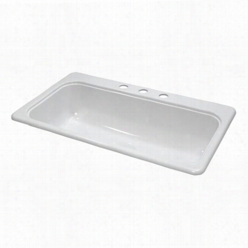 Lyons Innd Ustfies Dks Styl Esb Single Basin Acrylic Kitchen Sink