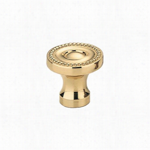 Omnia 9430/41 1-5/8"" Solid Brass Knob