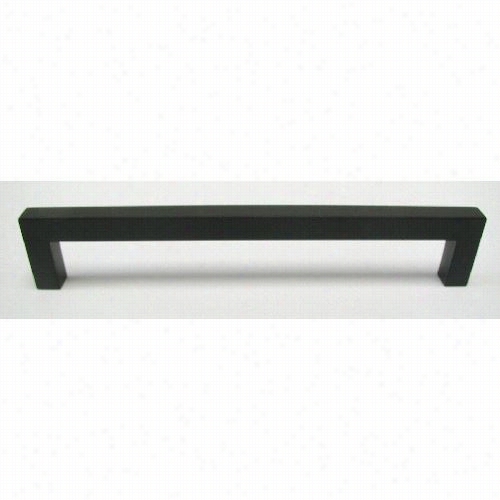 Top Knobs M1156 Square Exclude Pull 6--5//16"" Cc In Flat Black