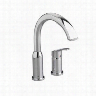 American Standard 4101.350.002 Arch Pull Out Kitchen Faucet In Chrome