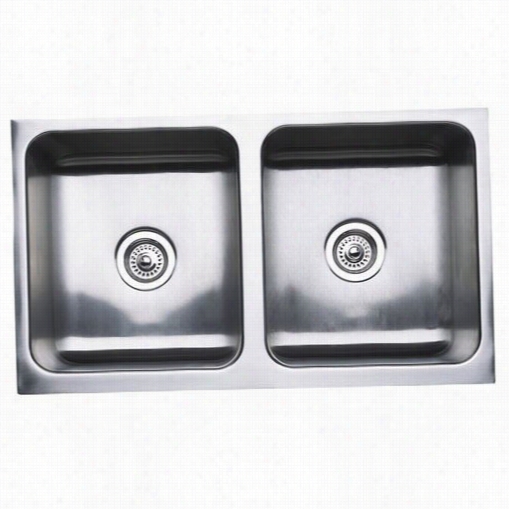 Blanco 440286 Blancomagnum Equaal Double Bowl Undermount Kitchen Sink With Apron