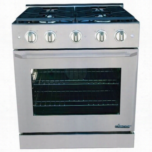 Dacor Dr30gis Di5tinctive 30"" Stainless  Steel Slide-in Gas Range