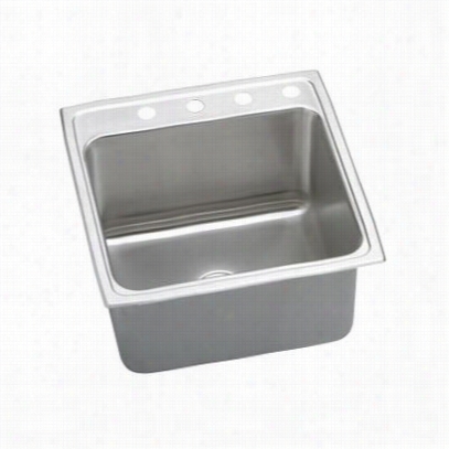 Elkay Dlr222210- Lustertone 21&quto;" Top Get Upon Single Bowl Stainless Steel Sink