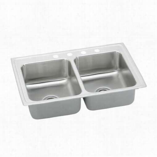 Elkay Psr3321 Pacemaker Ouble Bowl Sink (33"" X 21.25"")