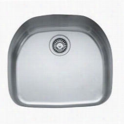 Franke Pcx1102109 Prestige 9"" Single Bowl Undermount Sink