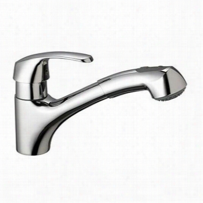 Grohe 32999 Alira Single Handle Kitche N Faucet With Pull Out